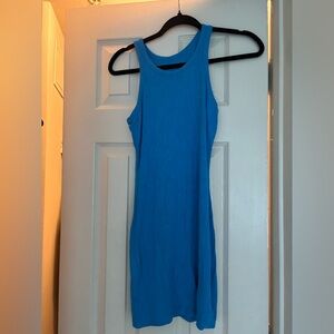 Blue dress